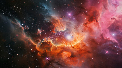 Fototapeta premium Cosmic nebula