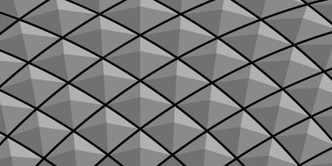 triangular pattern black and white for background design.