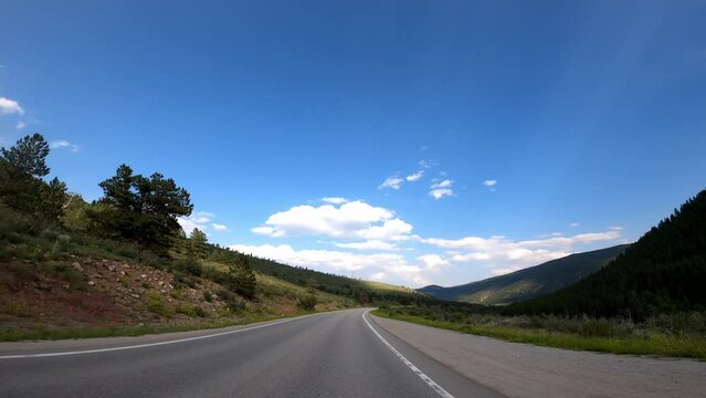 Colorado Driving 284 Monarch Pass PonchaSprings