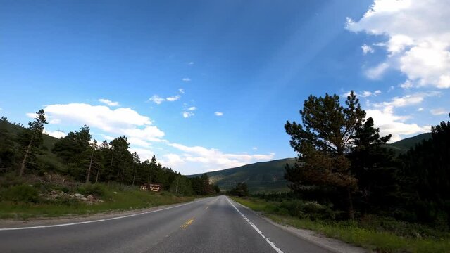 Colorado Driving 285 Monarch Pass PonchaSprings