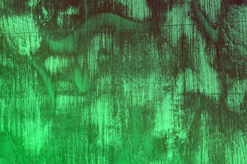 Fototapeta premium grunge teal, sea-green brushed wooden wall texture - pretty abstract photo background