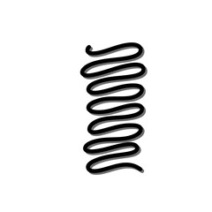 Metal spiral springs