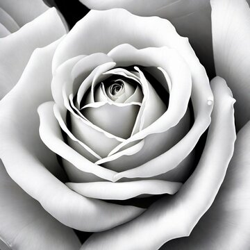 black and white rose
rose painting pic