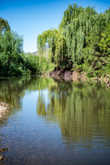 the Peel river at Nundle