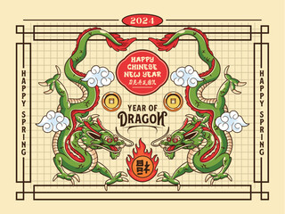 CHINESE NEW YEAR YEAR OF DRAGON