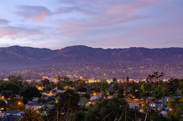 Obraz premium Santa Barbara Mountain Views