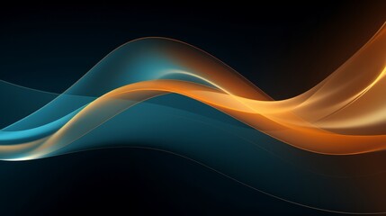Abstract shiny gold and blue wave design backgrounds, elegant and modern background element