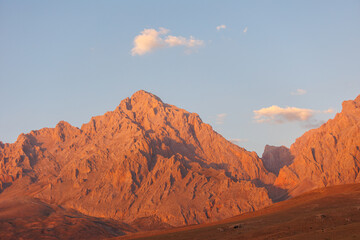 Beautiful mountain landscape. The Anti Taurus Mountains. Aladaglar National Park. Turkey..