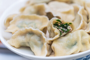 Chinese Chives and Pork Dumplings