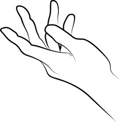 hand vector