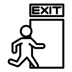 Exit Door Icon