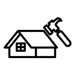 Roofing Icon