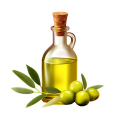 olive oil and olives