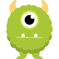 Cute Monster Illustration