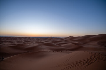 
Merzogua desert landscape in Morocco