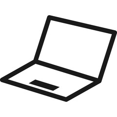 Laptop Line Icon