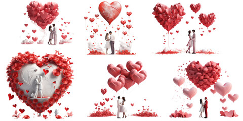 Valentine Day Couple PNG