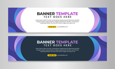 Business banner template design