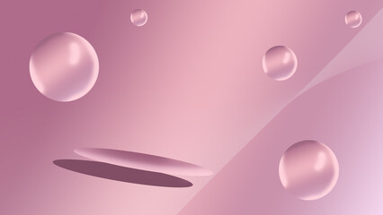water drops on gradient background bubble color concept graphic for illustration