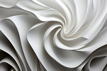 a white swirly fabric