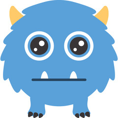 Obraz premium Cute Monster Illustration