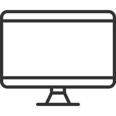 Laptop Line Icon