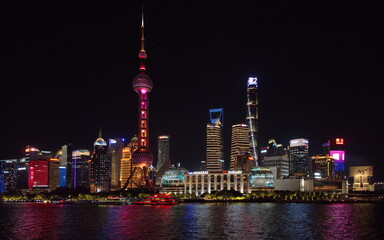 The beautiful Shanghai panorama.