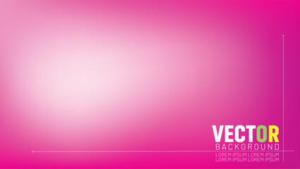 Pink vector background with Gradient illustration in a simple style