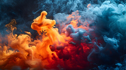 abstract smoke background