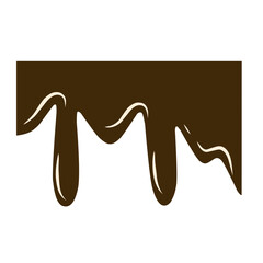 melted chocolate dripping