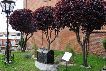 Entrance to the Fisherman's House on the Hel Spit. Poland