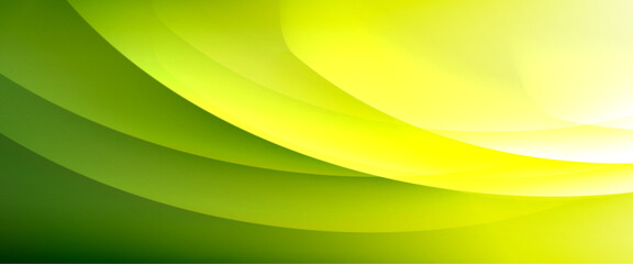 Obraz premium Dynamic flowing waves on gradient color background. Vector illustration For Wallpaper, Banner, Background, Card, Book Illustration, landing page