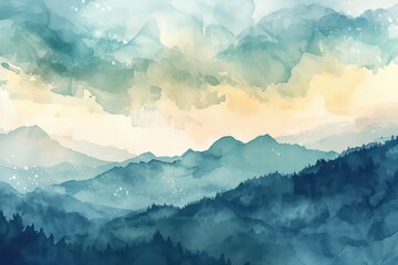 abstract watercolor background