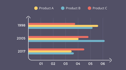 Dark Infographics Concepts. Infographic design template.  Used for workflow layout, diagram, banner, web design. Vector illustration