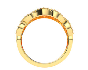 Obraz premium Jewelry isolated on background. 3d rendering - illustration