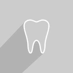 human tooth shape for health and medicine