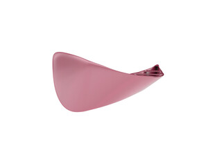 Canoe isolated on background. 3d rendering - illustration