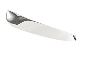 Canoe isolated on background. 3d rendering - illustration