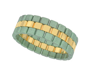 Diamond ring isolated on background. 3d rendering - illustration