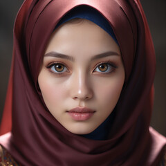Naklejka premium portrait of a woman 