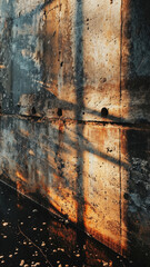 Double Exposure of Concrete Light Texture for Abstract Vertical Banner with Creative Copy Space