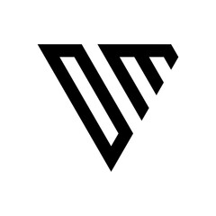 Triangle Letter O Logo Design