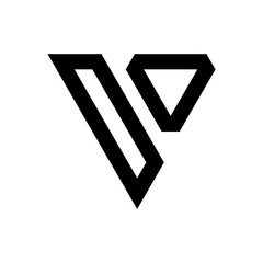 Triangle Letter O Logo Design