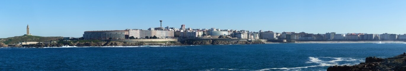 Fototapeta na wymiar A Coruña
