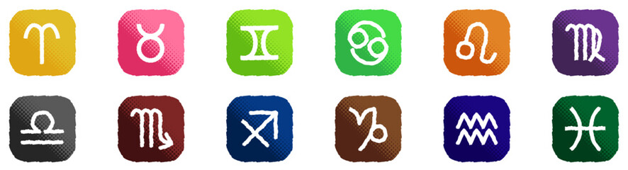 星座のアイコン※Affinity Designer作成svgファイル