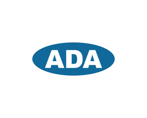 ADA logo design vector template. logo, design, logo design, vector, letter, monogram, creative, icon, template, sign, symbol, brand, unique, initial, modern, alphabet.