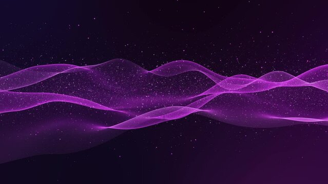 Digital waves clean black copy space Metaverse background. Digital cyberspace, high tech, technology. network cyber security. digital data flow big data. stream, transfer, virtual reality cyberspace.