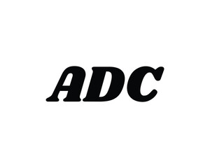ADC logo design vector template. ADC, logo, design, logo design, vector, letter, monogram, creative, icon, template, sign, symbol, brand, unique, initial, modern, alphabet.