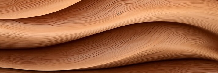 Wood artwork background – abstract wood texture with wave design forming a stylish harmonic...
