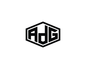ADG logo design vector template. ADG, logo, design, logo design, vector, letter, monogram, creative, icon, template, sign, symbol, brand, unique, initial, modern, alphabet.